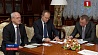 Президент Беларуси встретился с послом Германии Петером Деттмаром