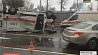 В Минске перевернулся автомобиль скорой помощи