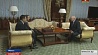 Президент Беларуси встретился с главой российской разведки  Сергеем Нарышкиным 