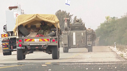 Израиль готовится к наземной операции в секторе Газа - к границе стягивается военная техника