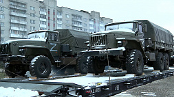В Беларусь продолжает прибывать личный состав, вооружение и техника ВС Российской Федерации