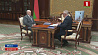 Президент Беларуси обсуждает систему образования с профильным министром  