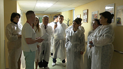 Делегация врачей из Узбекистана посетила Минск