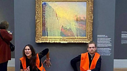 В музее оценили ущерб после атаки экоактивистов на картину Моне
