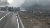 В Мексике туристический автобус  столкнулся с бензовозом и взорвался