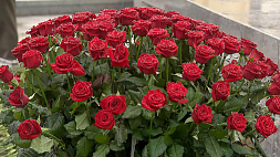 В День Конституции прошла церемония возложения цветов в Минске