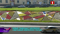 Улицы Минска украсят полтора миллиона летних цветов