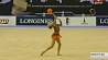 Мелитина Станюта выиграла бронзу в упражнении с мячом 