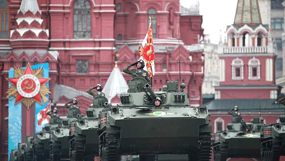 Лукашенко присутствует на Параде Победы на Красной площади в Москве