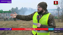 А. Сыч с КПП на белорусско-польской границе - ситуация по-прежнему напряженная 
