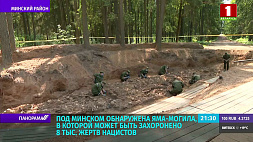 Под Минском обнаружена яма-могила, в которой может быть захоронено 8 тысяч жертв нацистов 