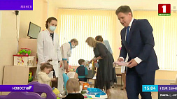 Игорь Петришенко посетил Дом ребенка № 1 в Минске