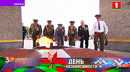 Цветы и венки лягут у воинских захоронений и мест памяти по всей Беларуси 