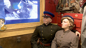 "Поезд Победы" прибыл в Минск: передвижной музей с эффектом погружения будет пребывать на станции два дня