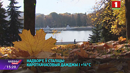 Погода в Минске: кратковременные дожди и +14°С