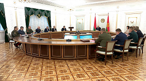 Лукашенко: Мы никому никогда не угрожали. Вопросы нацбезопасности обсудили на заседании Совбеза во Дворце Независимости 