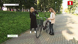 Маргарита Бутор выиграла международный конкурс рисунка и в качестве главного приза получила велосипед