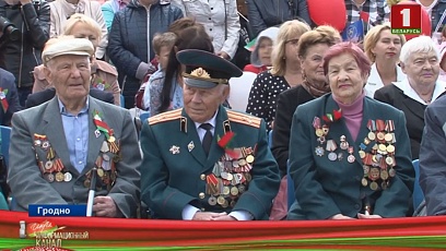 Independence Day celebrated in Grodno especially solemnly
