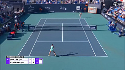 Азаренко зачехляет ракетку на престижном теннисном турнире в Майами серии WTA 1000