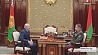 Накануне Президент Александр Лукашенко принял с докладом министра обороны