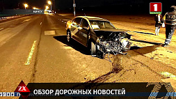 Информация о происшествиях на дорогах Беларуси за 24 февраля 