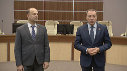 Снопков представил коллективу нового министра экономики