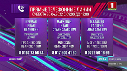 Прямые телефонные линии продолжают работу в Беларуси