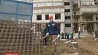 Ребята студотрядов БРСМ помогают строить современный Минск