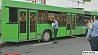 Троллейбус, автобус и легковой автомобиль столкнулись в Минске 