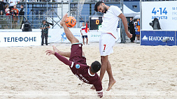 Сборная Беларуси по пляжному футболу победила в финале Иран -  5:4 и выиграла II Игры стран СНГ
