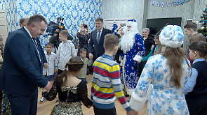 Министр энергетики Виктор Каранкевич навестил воспитанников социально-педагогического центра Центрального района Минска