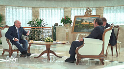 Телеверсию интервью Президента Беларуси телеканалу Sky News Arabia смотрите 21 июля в 21:30 на "Беларусь 1"