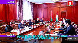 Товарооборот между Беларусью и Таджикистаном увеличился на 307 %