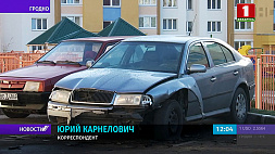 Неизвестные в Гродно повредили машину сотрудника ОМОН