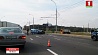 Три авто столкнулись на столичном проспекте Независимости в районе станции метро "Борисовский тракт"