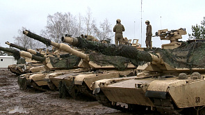 Первая партия из 10 американских танков Abrams прибыла в Украину