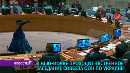 Экстренное заседание Совбеза ООН по Украине проходит в Нью-Йорке 