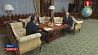 Президент Беларуси Александр Лукашенко встретился с послом Таджикистана