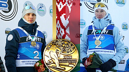 Антон Смольский и Анна Сола заняли первые места на первом этапе Международной лиги клубного биатлона