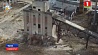 В Орше спасатели снесли 25-метровое здание