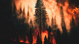 Площадь природных пожаров в Техасе достигла почти 344 тыс. га