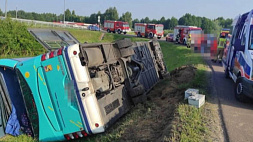 Автобус с белорусами перевернулся в Польше: есть пострадавшие