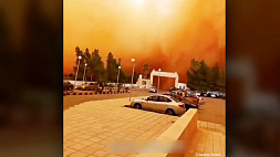 Песчаные бури захватили Ближний Восток 