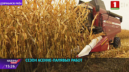 Двухмиллионный рубеж по заготовке зерна преодолели аграрии Минской области
