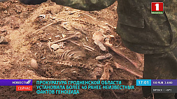 Прокуратура Гродненской области установила более 40 ранее неизвестных фактов геноцида