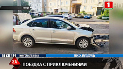 Двое жителей Гродненской области в Минске при попытке скрыться протаранили милицейское авто 