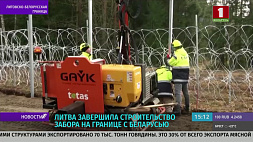 502 км за $150 млн - Литва построила забор на границе с Беларусью
