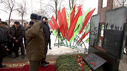 Памятник воинам-интернационалистам открыли в Хотимске