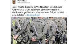 ЧП в ВС Австрии: во время ссоры военнослужащий был застрелен своим командиром