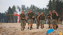 Белорусская команда заняла третье место на этапе конкурса "Десантный взвод" АрМИ-2021